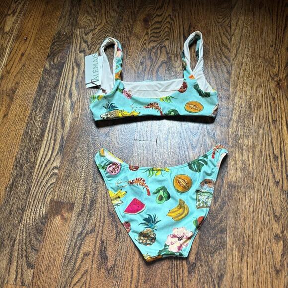 Alemais Theo High Waist Bikini Set M NWT - Picture 6 of 7